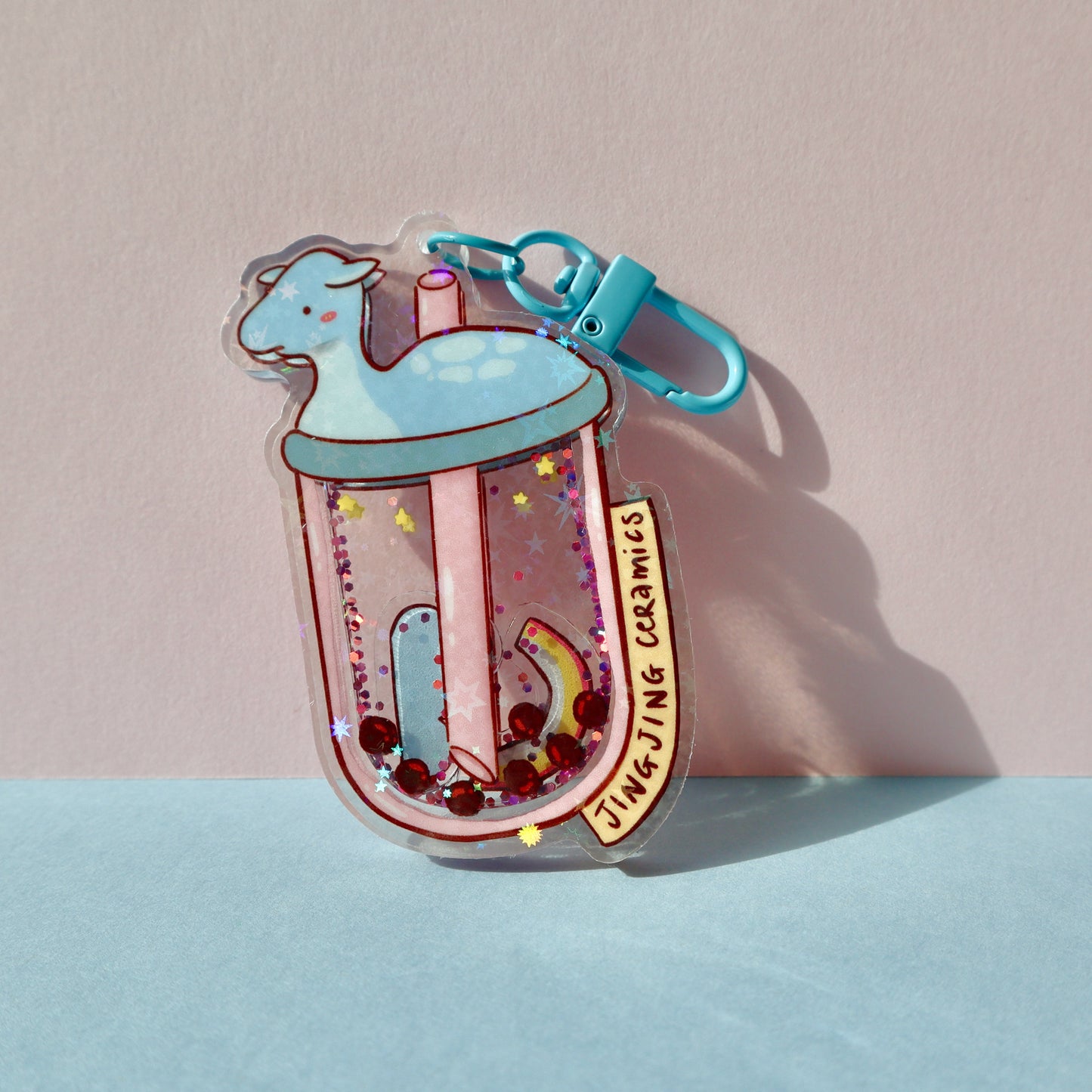 Lochness Monster Boba Keychain🧋